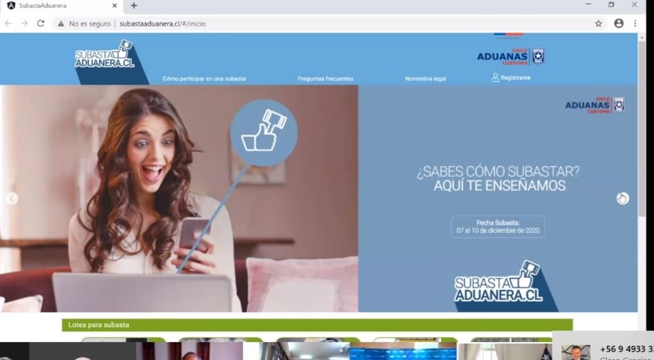 AduanaCL's tweet photo. Desde hoy Subasta aduanera a un click 💻📱!!!! @AduanaCL junto a @SubseHacienda lanzan https://t.co/Siu7Ytu7DP, plataforma en la que se puede rematar en línea desde todo Chile‼️ Ingresa y regístrate.

#AduanaTeProtege
#AduanaMasCerca
@BancoEstado 
@LaTiaRica 
@lun 
@tgrchile https://t.co/AqKew05qqy