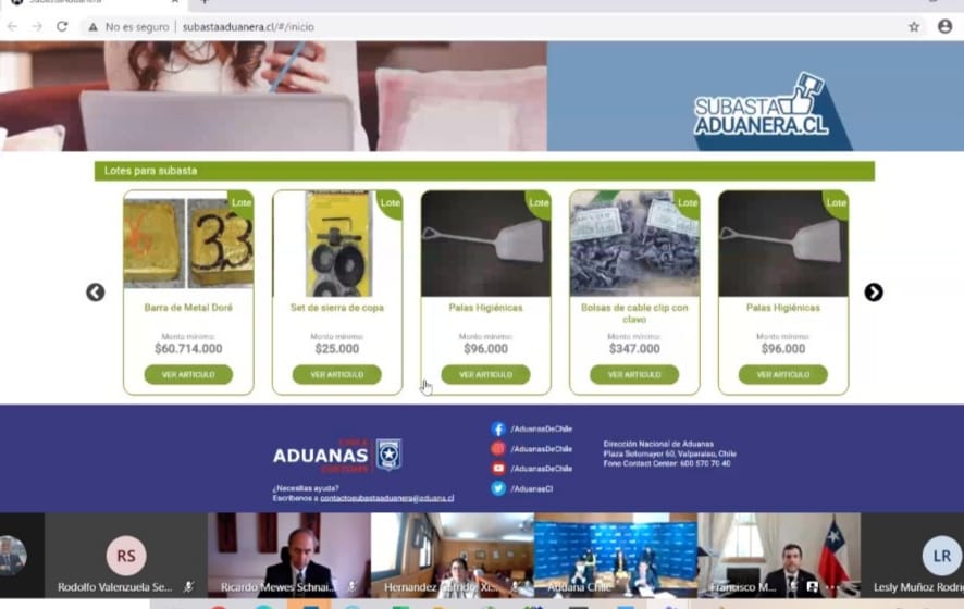 Desde hoy Subasta aduanera a un click 💻📱!!!! <a href="/AduanaCL/">Aduanas de Chile</a> junto a <a href="/SubseHacienda/">Subsecretaría de Hacienda</a> lanzan subastaaduanera.cl, plataforma en la que se puede rematar en línea desde todo Chile‼️ Ingresa y regístrate.

#AduanaTeProtege
#AduanaMasCerca
<a href="/BancoEstado/">BancoEstado</a> 
<a href="/LaTiaRica/">DICREP</a> 
<a href="/lun/">Las Últimas Noticias</a> 
<a href="/tgrchile/">Tesorería General de la República</a>