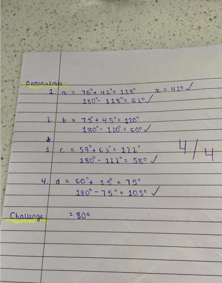 HalewoodMaths's tweet photo. We have really enjoyed our live lessons over the past few days and we have been sent some fantastic work from lots of students. Here are some examples from a Year 10 and a Year 7 student.

Well done everyone! https://t.co/rLd7gDzpFQ