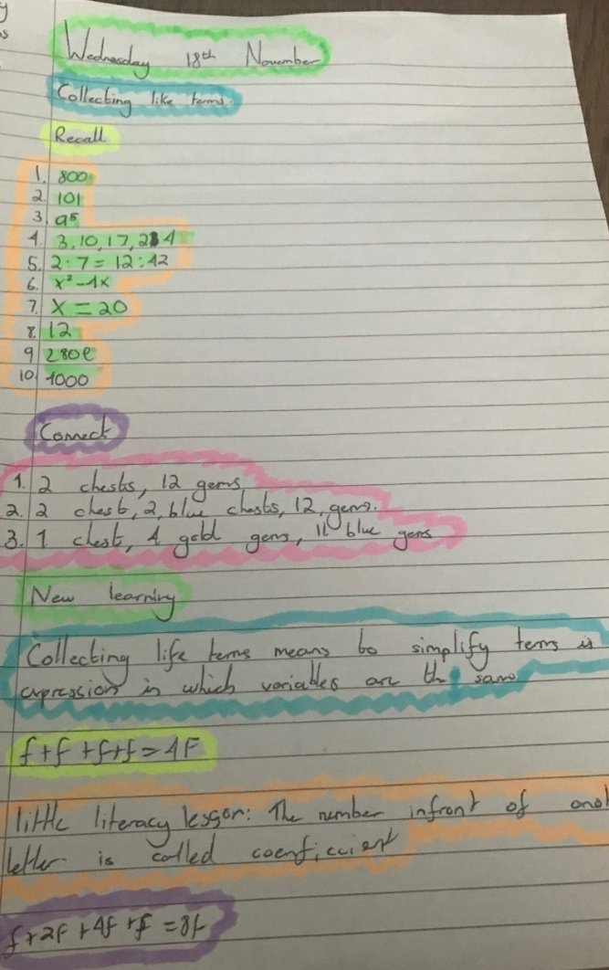 HalewoodMaths's tweet photo. We have really enjoyed our live lessons over the past few days and we have been sent some fantastic work from lots of students. Here are some examples from a Year 10 and a Year 7 student.

Well done everyone! https://t.co/rLd7gDzpFQ