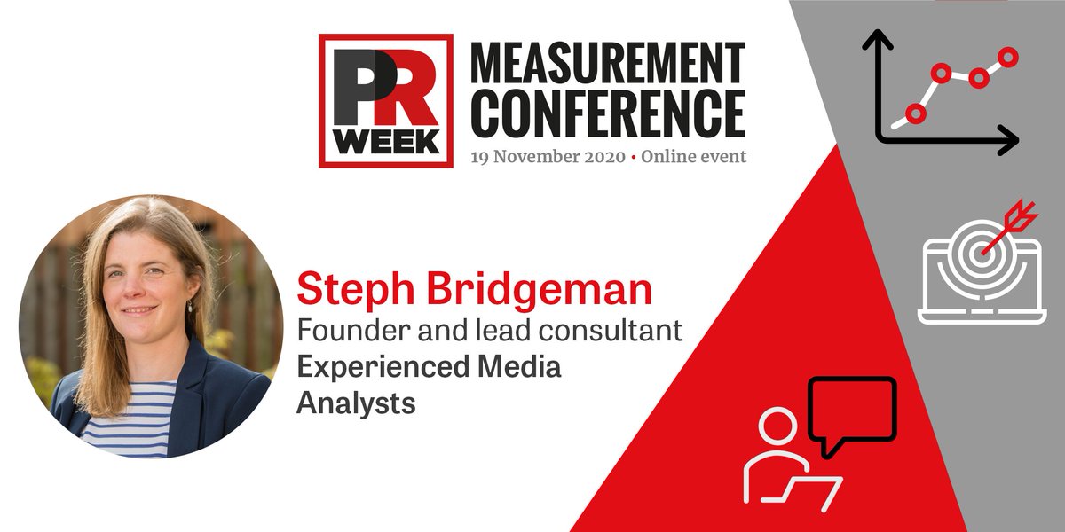 Experienced Media Analysts Founder and Lead Consultant Steph Bridgeman will discuss "Meaningful measurement on a small budget - how smaller PR agencies and freelancers can carry out award winning evaluation" next at #PRWMeasurement