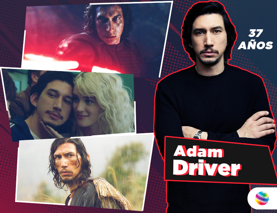 Cinemex's tweet photo. La galaxia entera se pone de fiesta para celebrar a #AdamDriver. ¡Feliz cumpleaños!🎉 
¿En qué peli lo viste por primera vez? https://t.co/cg1OWh9BxJ