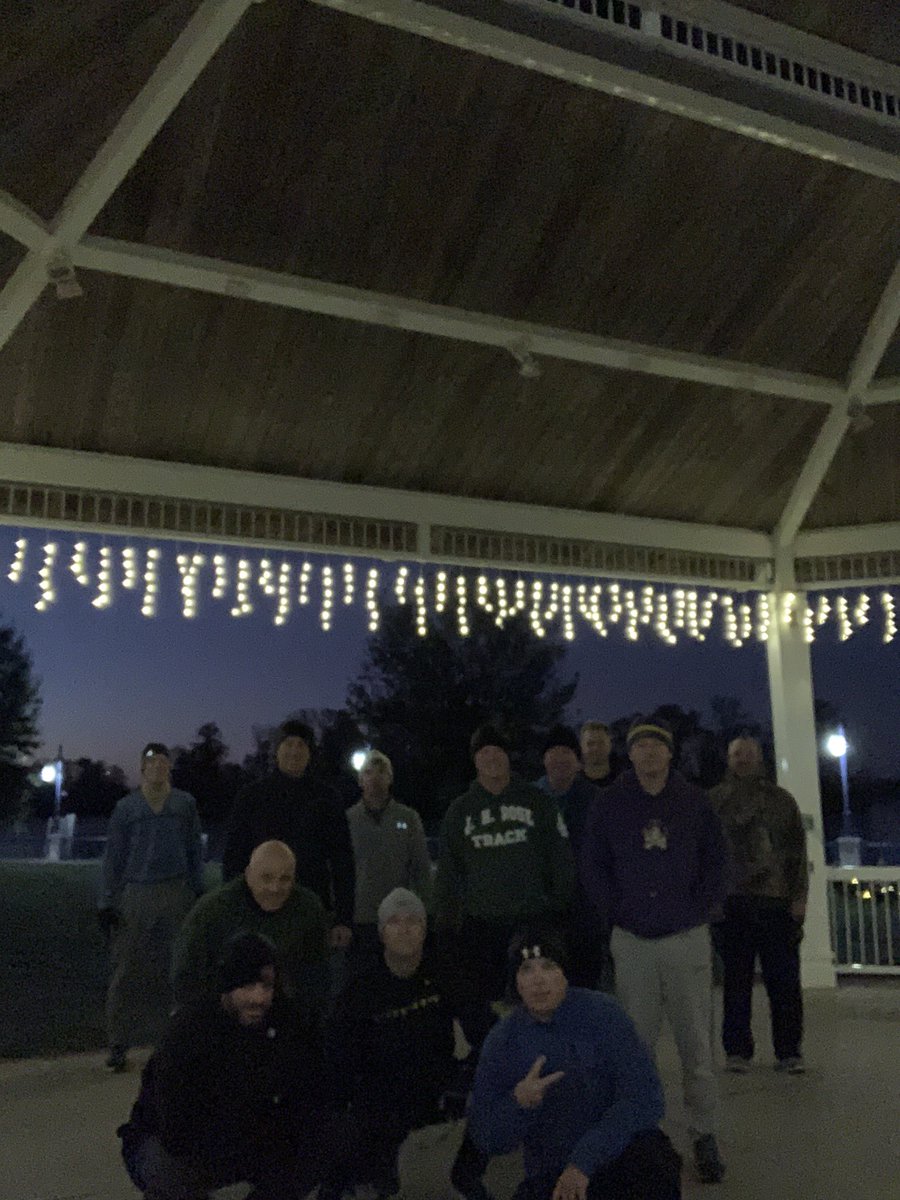 F3Deuce's tweet photo. Twelve men denied the fartsack and braved the cold to complete the Quadrangle and day 19 of the November challenge @F3WashingtonNC @F3ENC https://t.co/0czGMqVWYg