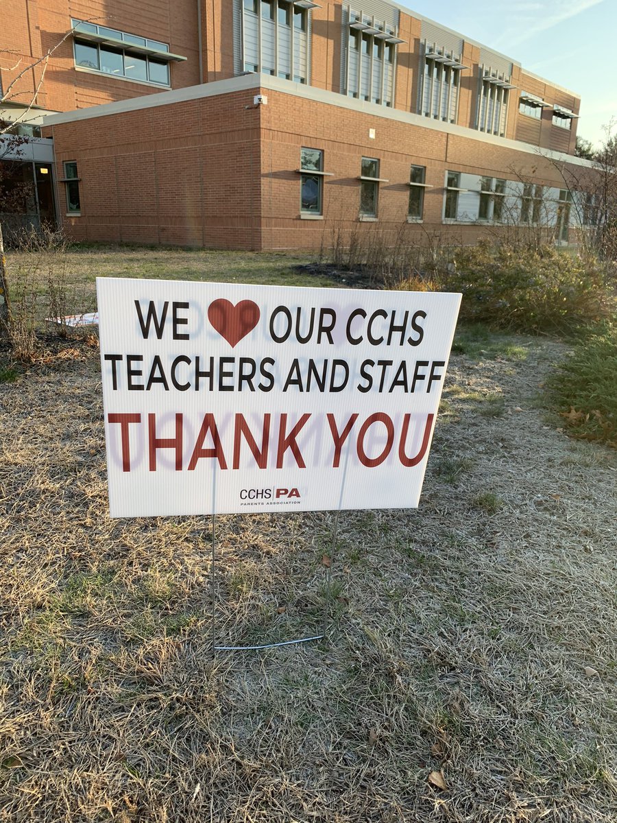 Big thanks to the <a href="/CCHS_parents/">CCHS Parents Association</a> for their continued support! @MJM_CCHS <a href="/CCHSAPStahl/">CCHSAPStahl</a>