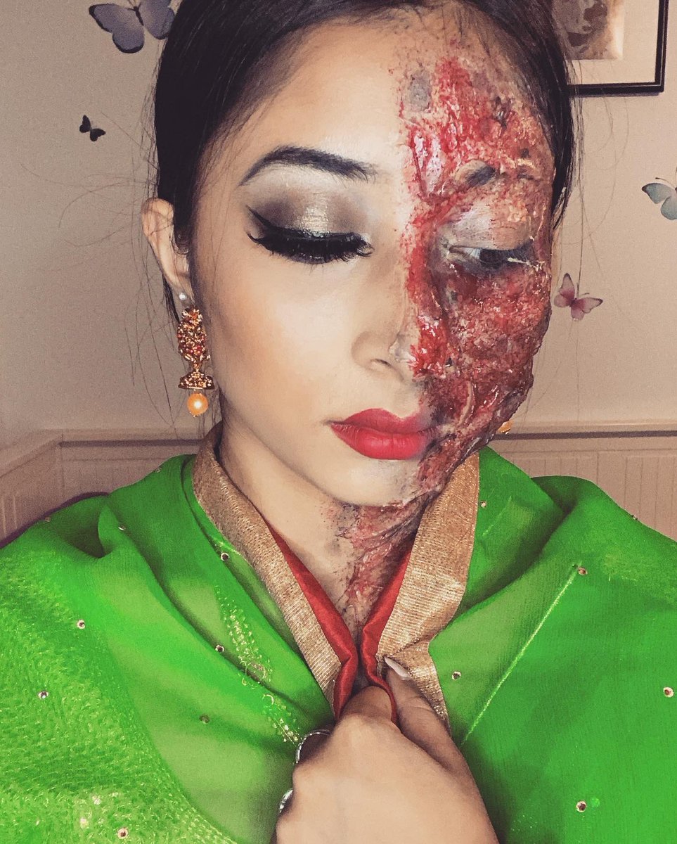 suji_rasa's tweet photo. Burned SFX Make Up by Me

Certified SFX Make Up Artist🙈 https://t.co/trpj6fCndn
