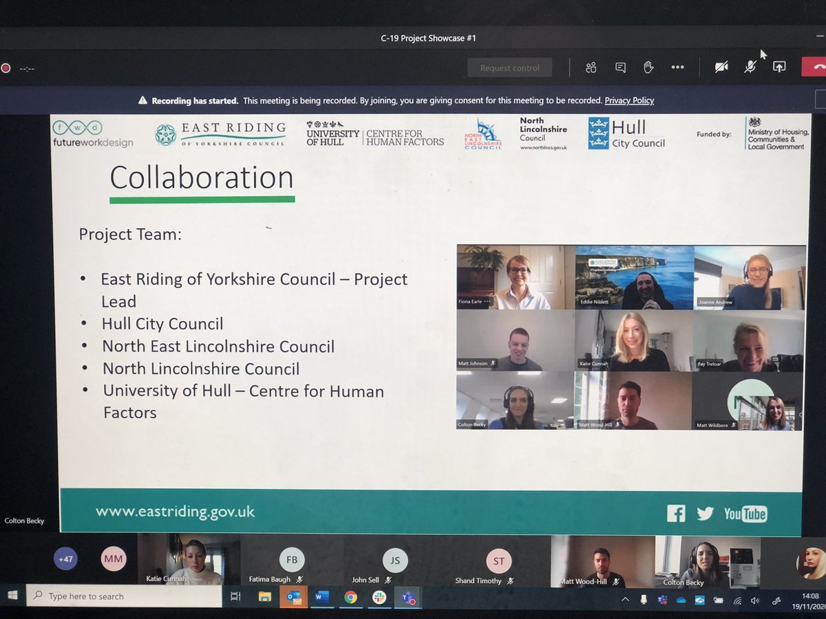 egle_a_ieva's tweet image. And we’re off with our 1st, fully digital C-19 project showcase! Hearing from 4 #LocalGov #LocalDigital projects about how they find new ways of working and ensure digital inclusion. #LocalDigitalC19Challenge #FutureWorkDesign more info about projects here-localdigital.gov.uk/c-19-challenge…