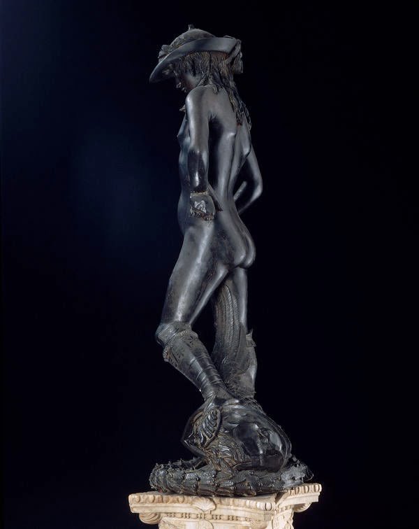 Facebook memories reminding me of when I was gushing about this statue of David by Donatello (1430-1440) There’s a lot of good LGBTQ+ history with this sculpture and the artist.