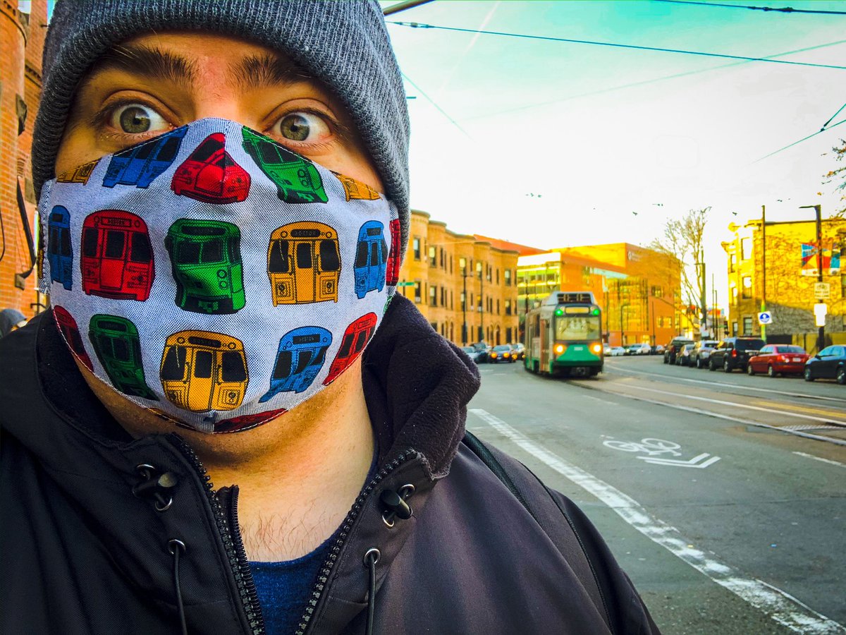 According2Scott's tweet photo. Taking the endangered but essential Mission Hill Streetcar to today’s Public Transit/Public Good Rally downtown. This is one of Boston’s most transit oriented neighborhoods. Other neighborhoods should strive to be more like Mission Hill. Not the other way around. #SaveOurTrolley https://t.co/SzI6tlY7pC