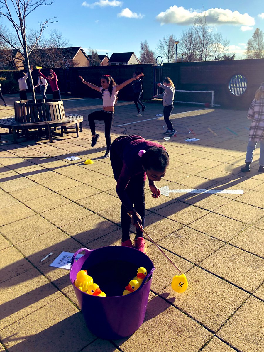 NHSJuniorSchool's tweet photo. Year6: # for Mr Bailey @PancreaticCanUK Well done girls! You have raised well over ยฃ100 today with your 24 activities for 24 seconds, 24 minute silent read, 24 word stories and so much more! https://t.co/LjvITC86JV