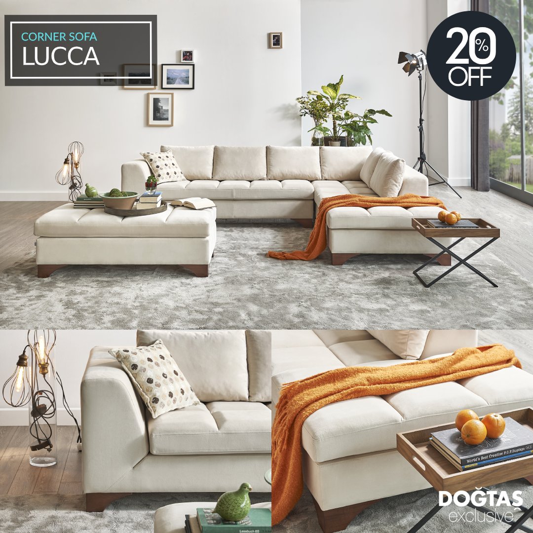 Come visit our showroom for a 20% discount on the Lucca corner sofa. 
33 Commerce  Crescent, Kramerville 2090
#ClassicDesignStyle #TimelessDetails #fullyfunctional #comfortable #SimpleAndStylish #blackfridaydeals