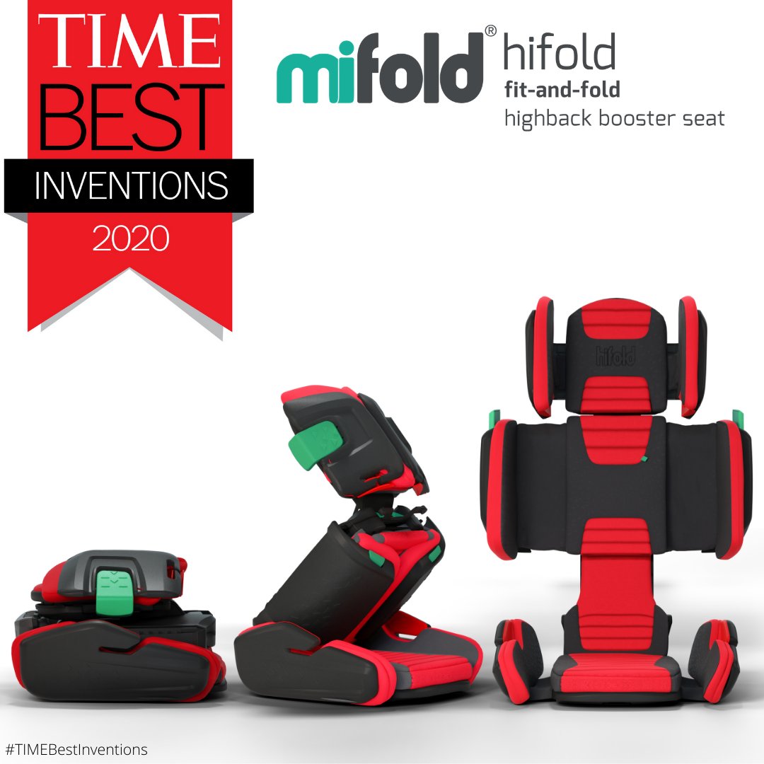 miFoldBooster's tweet photo. TIME’s Best Inventions of 2020 list is out now, and mifold is honored, delighted and proud that the #hifold fit-and-fold booster seat is part of it!
See more details here: https://t.co/C4t9JD6nth https://t.co/3Ym87jb1Sl