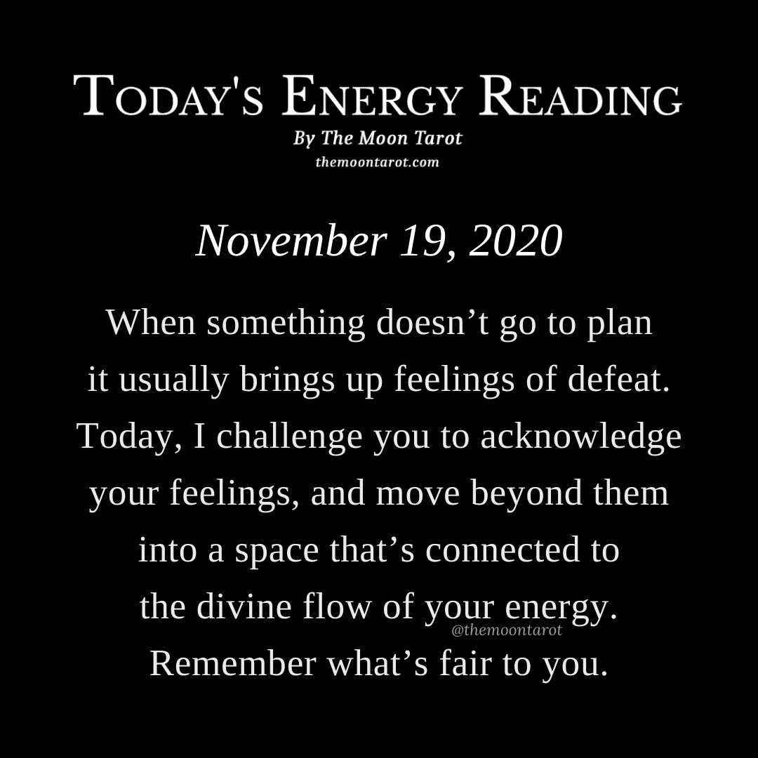 themoontarot_'s tweet photo. Today's Energy Reading 11/19/20 https://t.co/7mUYPuJ8o2