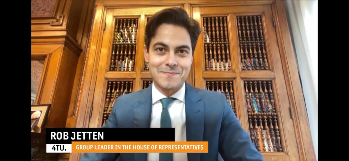 4TUFederation's tweet photo. Mooie aftrap net door @RobJetten van de ONLINE FINALE  @4TUchallenge waarin 8 studententeams van de vier TU's hun business plannen presenteren. Je kunt nog kijken tot 16.30 uur via de livestream https://t.co/CLMfJIJ5Ta https://t.co/L5LSripj2g