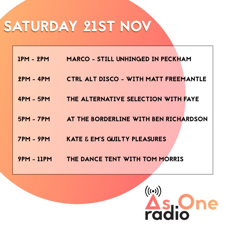 As One Radio tweet media