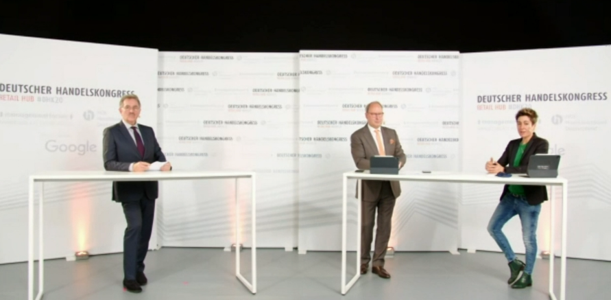 handelsverband's tweet photo. Vielen Dank an alle, die beim @handelskongress 2020 dabei waren - vor und hinter den Kameras, bei Vorträgen, Diskussionen und Interviews. Wir freuen uns auf das Wiedersehen im kommenden Jahr - dann hoffentlich auch wieder persönlich in Berlin! #DHK20 https://t.co/a1HE3582Kz