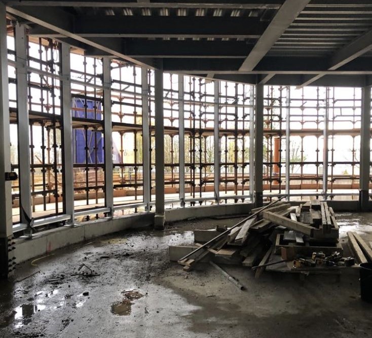 apa_systems's tweet photo. Work has begun on two @JJRhatigan projects APA are working on with Season Master. Over 3700 m2 of our #curtainwall system is being installed on the first, of two offices at #CrownSquare Galway. It is also being installed on @IDAIreland Office Building in Sligo
#loveconstruction https://t.co/TLfHTbG8yL