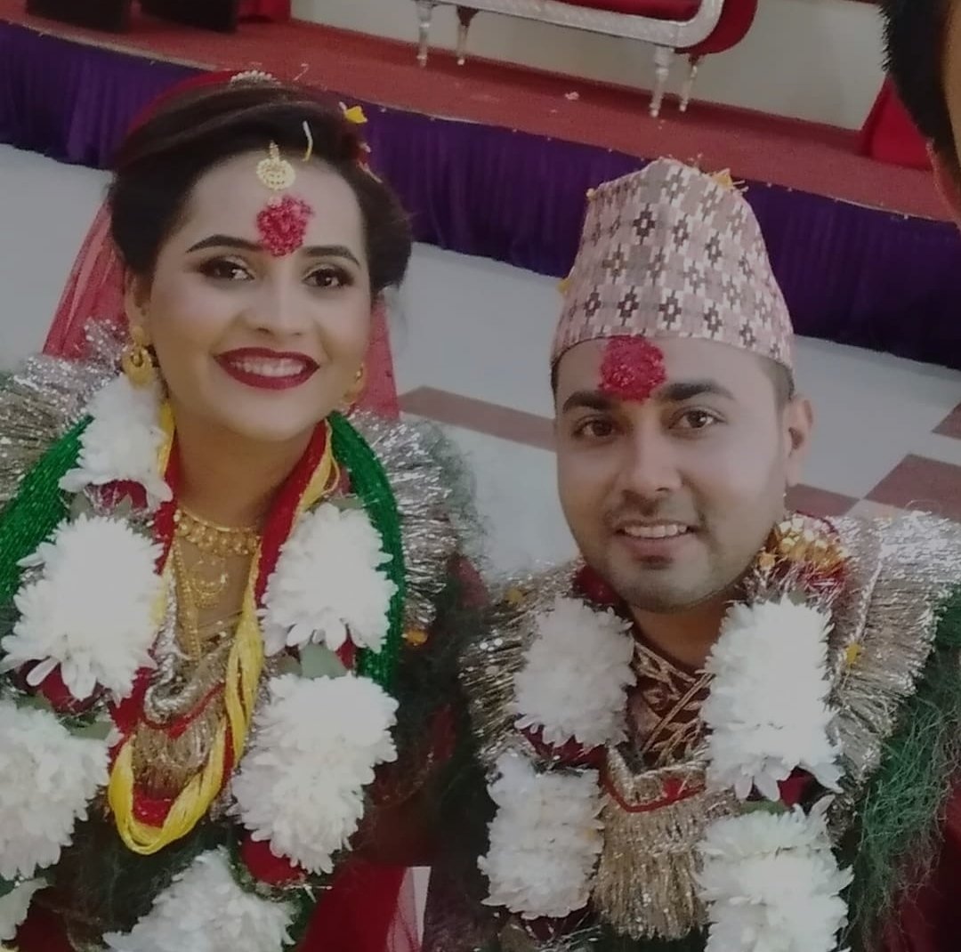 प्रत्यक्ष भेटेर शुभकामना दिए पनि यता तिर पनि <a href="/MeKushum/">कुसुम आत्रेनी</a> लाइ वैवाहिक जिवनको शुभकामना। 😍😍😍