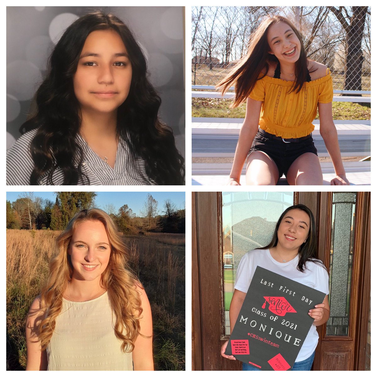 CabotSwim's tweet photo. IT’S SENIOR NIGHT!! 🤩 Congratulations to our CHS SWIM SENIORS! 🏊‍♀️ @CabotAthDept 

Abigail Asimbaya 
Jessica Bongfeldt 
Sarah Breedlove
Josh Chapa
Caleb Davis
Monique Madrid
Thomas McDonough
Curtis McElroy
Auston Melton

#classof2021 #swimseniors #cabotpanthers https://t.co/Q9bHVngzS2