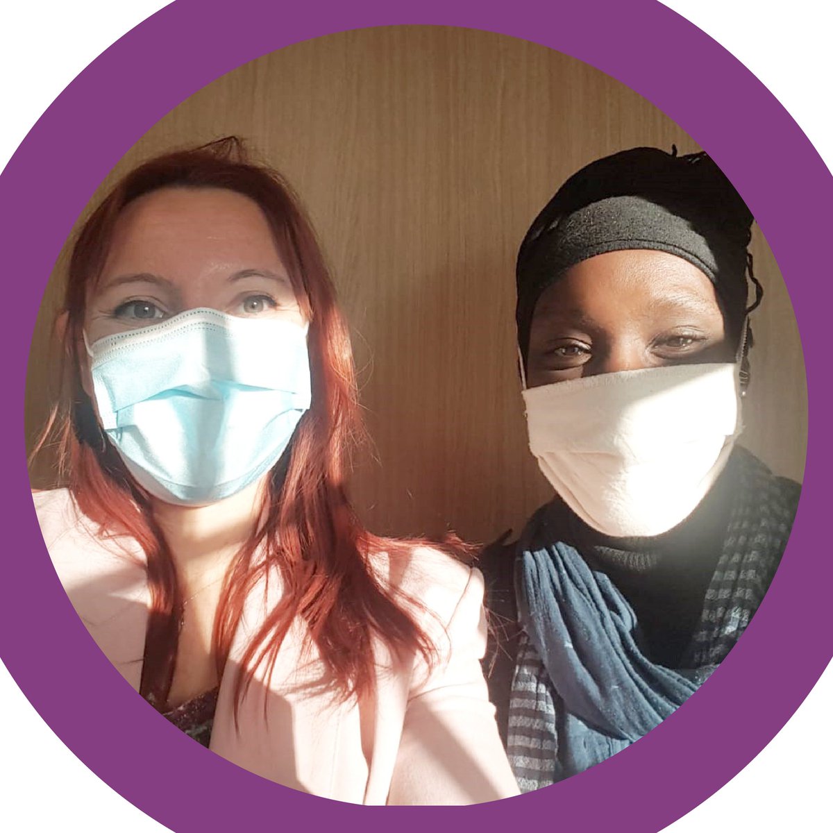 handicapinterim's tweet photo. J’ai le plaisir d’accueillir Habibatou en #DuoDay2020.Un beau partage d’expérience: une reconversion vers l’entrepreneuriat social de mon côté, une reconversion du secteur médical vers l’administration de personnel pour elle. 
Des valeurs en commun et une motivation sans limite ! https://t.co/fywA5IKCqr