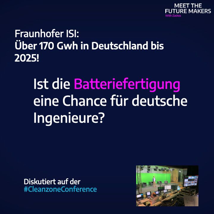 Cleanzone_FFM's tweet photo. #CLZ20 Ein paar Learnings von Zackes Brustik aus dem Panel mit Thorsten Schmitt @Siemens, Karl Goll @ ASYS Prozess- und Reinraumtechnik, Markus Thamm @mausus811 und & Dr. Roy Fox @ ReinRaumTechnik 👇
https://t.co/KWrZKotWMI @FraunhoferISI #Cleanzone #Batteriefertigung https://t.co/nCXnXPgXv8