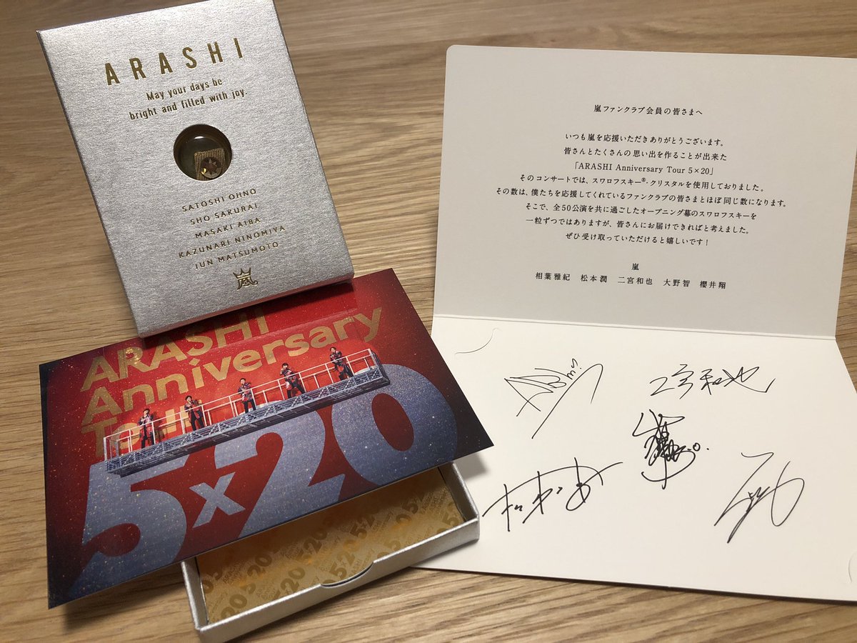 昨日はお休みで嵐の5×20のBlu-rayをまた観ていた。オープニング幕は