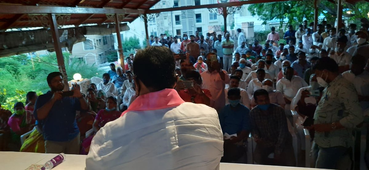 Danam Nagender (@dnrtrs) on Twitter photo వెంకటేశ్వర కాలనీ డివిజన్ పార్టీ కార్యకర్తల సమావేశం.
#VoteForCar #HyderabadWithTRS #GHMCElections2020 <a href="/trspartyonline/">Bharat Rashtra Samithi</a> @KTRTRS @MPsantoshtrs వెంకటేశ్వర కాలనీ డివిజన్ పార్టీ కార్యకర్తల సమావేశం.
#VoteForCar #HyderabadWithTRS #GHMCElections2020 <a href="/trspartyonline/">Bharat Rashtra Samithi</a> @KTRTRS @MPsantoshtrs