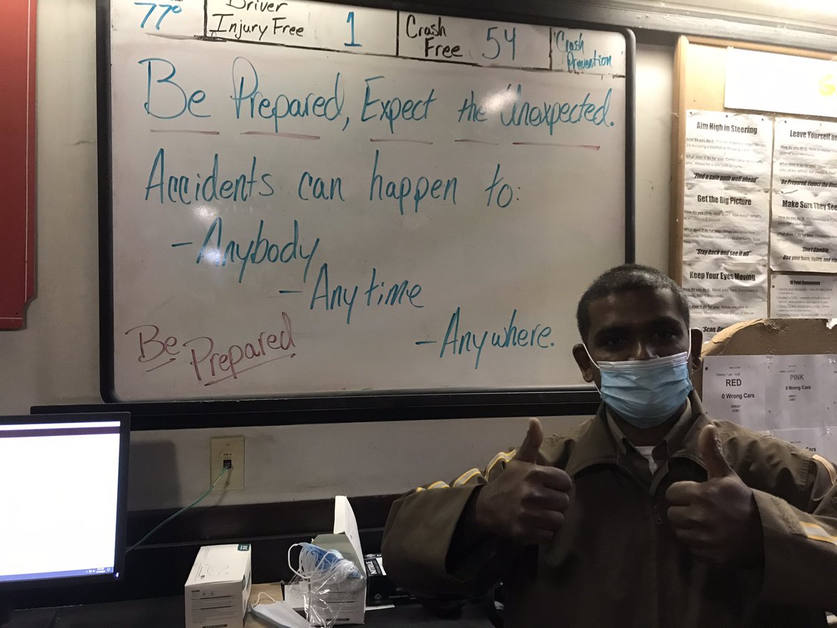 Be Prepared, Expect the Unexpected. Accidents can happen Anytime, Anywhere, to Anybody!!  @drdavisups <a href="/chipcook4/">chip cook</a> <a href="/CP_UPSers/">Central Plains</a> <a href="/ExperienceUPS/">Experience UPS</a> <a href="/marc_peeler/">Lenexa NW CHSP</a> <a href="/sdaniels3ups/">Steven Daniels</a>