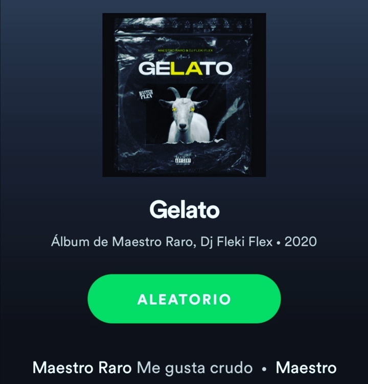 El Gelato ya está disponible en Spotify y el resto de plataformas para que mis Diablos y Diablas se agarren un buen viaje! Ahoy!!
#maestroraro
#flekiflex
#gelato
#90streetrecords
