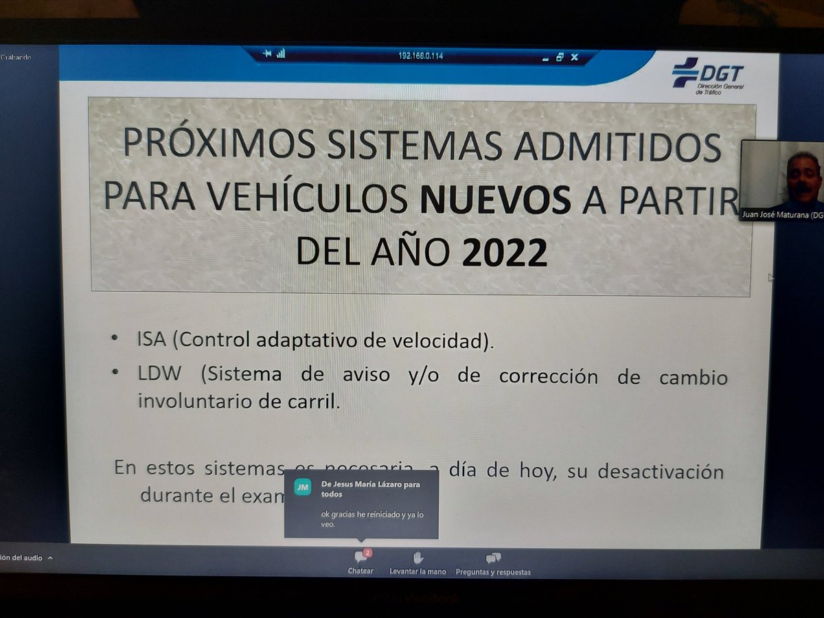 mjlladro's tweet photo. #FEVAUTO @FEMEVALes asiste a la jornada Presente y futuro de los Sistemas ADAS para una movilidad segura de la @DGTes @CetraaComunica https://t.co/YMcmz0W0cH