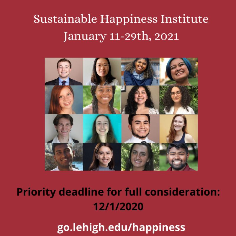 Lehigh Engineers (@lehighengineers) on Twitter photo Attn <a href="/LehighU/">Lehigh University</a> #students—#Creative Inquiry office is launching an immersive, intriguing opportunity to find purpose and happiness—a winter break (Jan) program #Sustainable #Happiness Institute. 
bit.ly/3pIBKU2 for more. 
#lehighengineering <a href="/khanjanmehta/">Khanjan Mehta</a> <a href="/dobbsart97/">Bill Whitney</a> Attn <a href="/LehighU/">Lehigh University</a> #students—#Creative Inquiry office is launching an immersive, intriguing opportunity to find purpose and happiness—a winter break (Jan) program #Sustainable #Happiness Institute. 
bit.ly/3pIBKU2 for more. 
#lehighengineering <a href="/khanjanmehta/">Khanjan Mehta</a> <a href="/dobbsart97/">Bill Whitney</a>
