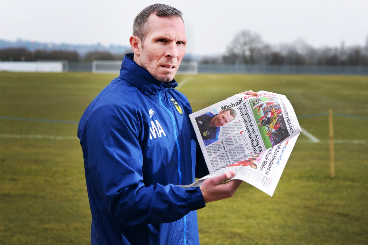 A: Appleton, Michael.In charge for the longest spell in my time covering  #oufc.A reporter’s dream to work with – got results, said interesting things and, most importantly, never read a word I wrote.Not sure he was too impressed about doing a column for us, mind.