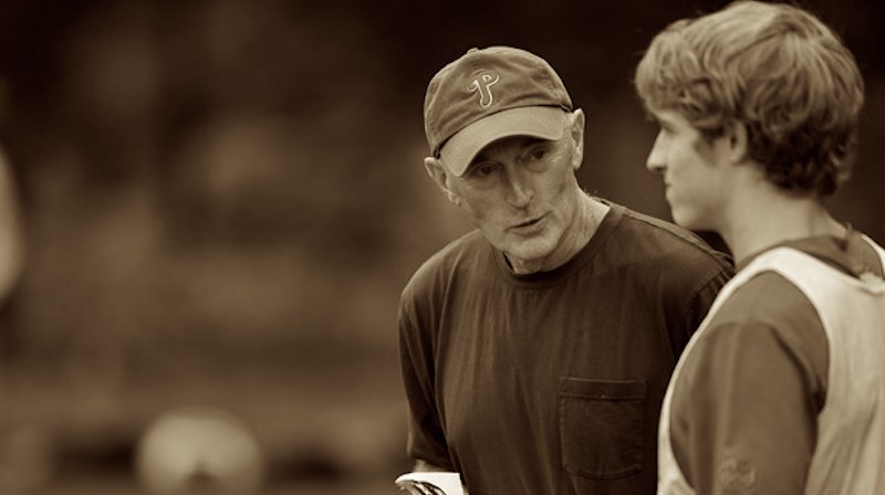 McElligott and Haverford's legendary coach, Tom Donnelly, traveled Sunday to Knoxville, TN, via Chicago, preparing to square off the next day against the best in D1, all of them fresh & ready for what's often called the most competitive single collegiate footrace of the year. 3/6