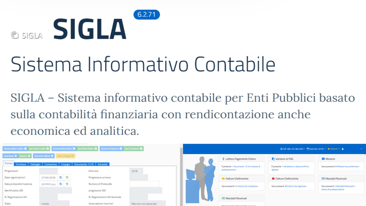 InnovazioneGov's tweet photo. Sul catalogo di #developersitalia è disponibile il software #SIGLA messo a disposizione dal @CNRsocial_, un sistema informativo contabile per Enti Pubblici basato sulla #contabilità finanziaria con #rendicontazione anche economica ed analitica ▶ https://t.co/96oC0hgnaU https://t.co/JKVI2OecNL