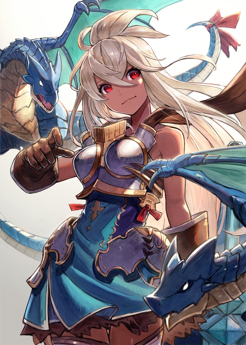チェン(アークナイツ) ,ホシグマ(アークナイツ) ,スワイヤー(アークナイツ) 「#絵晒したらみんながブァァァってRTしてくれてブァァァってフォロワーがブァァァっ」|黒井ススム▼人間不信アニメ放送中！！！のイラスト