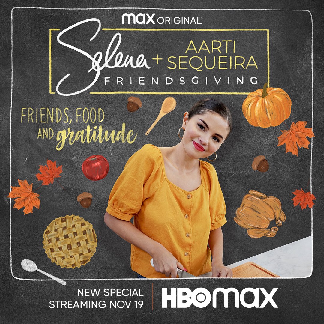 Guys just WAIT til you try this cranberry sauce. Selena + Aarti: Friendsgiving is now streaming on @hbomax!! @HBOMaxPop https://t.co/nzqtEGVOwa