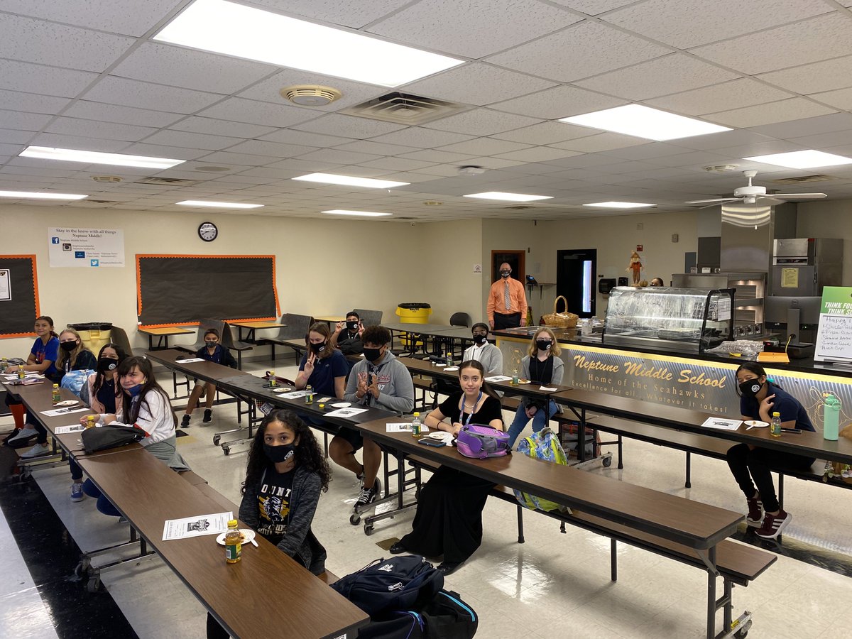 November is the month of Caring for our Seahawks and today we celebrate our Seahawks of the month. Congratulations to them all for being outstanding students and caring for those around them. Go Seahawks!! #NeptuneMiddleSchool #NeptuneSeahawks #caring