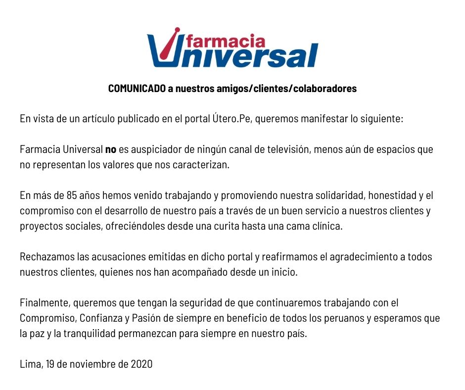 Farmacia Universal tweet media