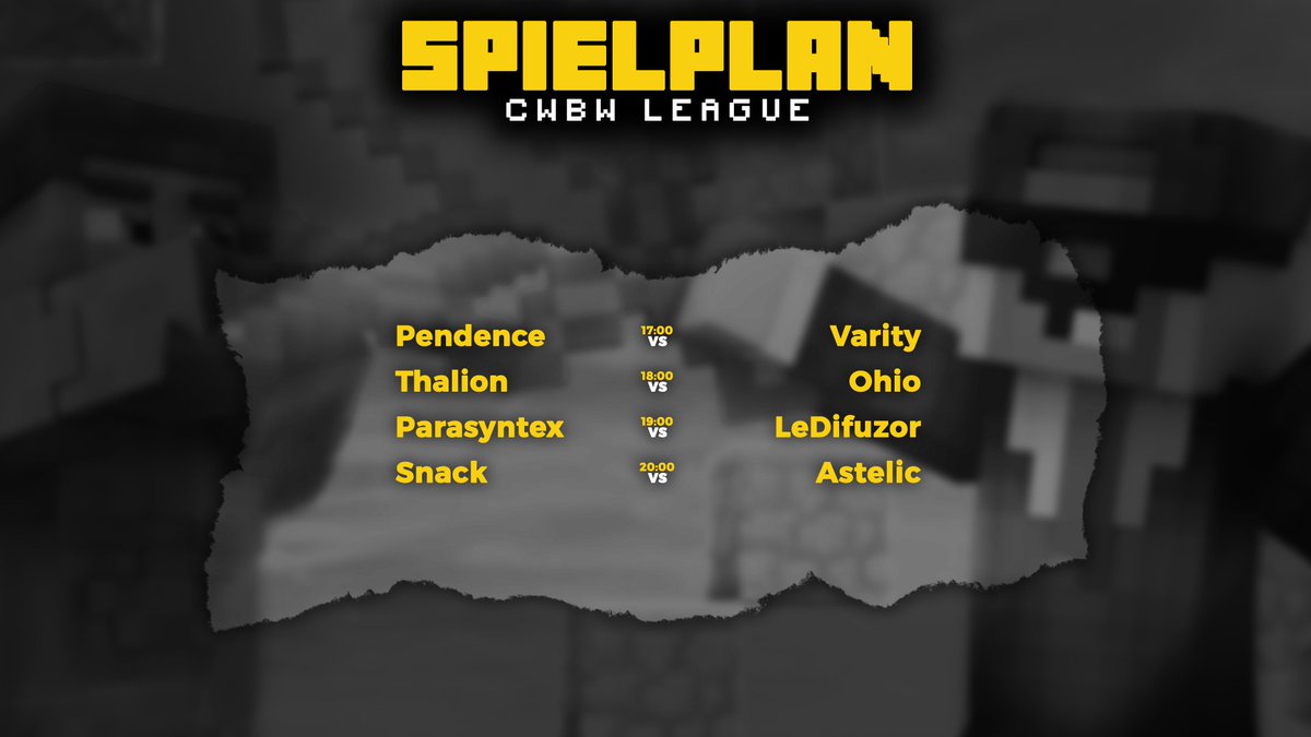 ⚔️ VIERTELFINALE⚔️

Ihr könnt auf das Ergebnis eines Clanwars tippen, indem ihr den #Clannamen des Winners schreibt. Derjenige mit den meisten richtigen Ergebnissen gewinnt am Ende 2 Monate Supremium. Die Spiele finden am 20.11.2020 statt!