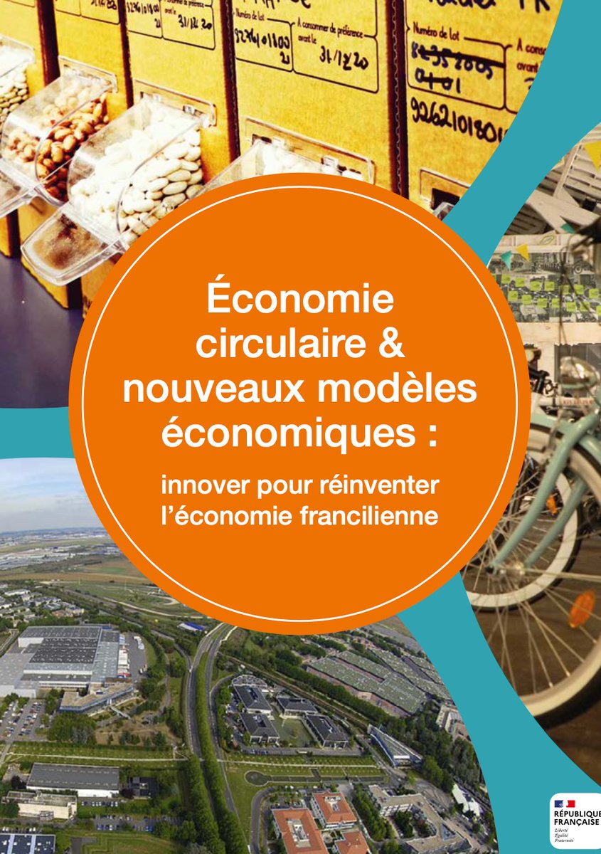 ✨[Publication] Recueil « Économie circulaire &amp; Nouveaux modèles économiques : Innover pour réinventer l’économie francilienne » par le comité francilien, <a href="/ademe/">ADEME</a>, #DRIEE, <a href="/GrandParisMGP/">Métropole du Grand Paris</a>, <a href="/iledefrance/">Région Île-de-France</a>, <a href="/assoOREE/">OREE</a>  
15 initiatives franciliennes 👉 bit.ly/NME_EC_20