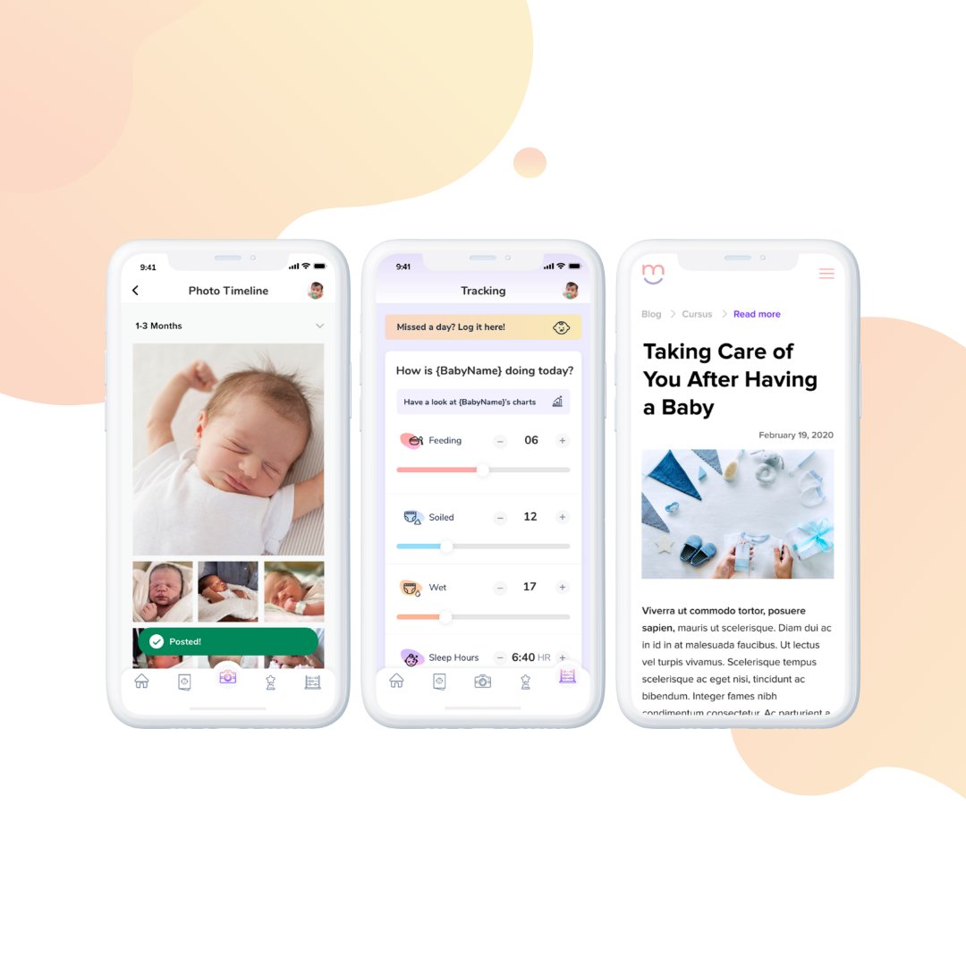mymarbleapp's tweet photo. Who doesn’t love a sneak peek? With the launch of our #BabyApp only 4 days away, here's an inside look at Marble!  

Check out the daily activity tracker, photo timeline feature, and our resource library. Available to download on November 23! #NewParents #BabyTech https://t.co/nW67U475AA