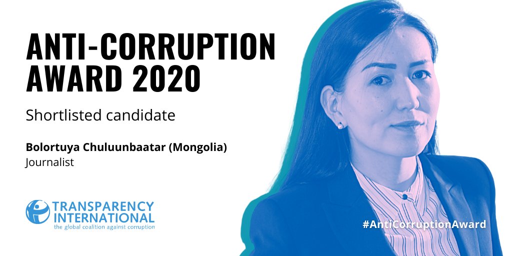 Bolortuya Chuluunbaatar (Journalist, Mongolia). 