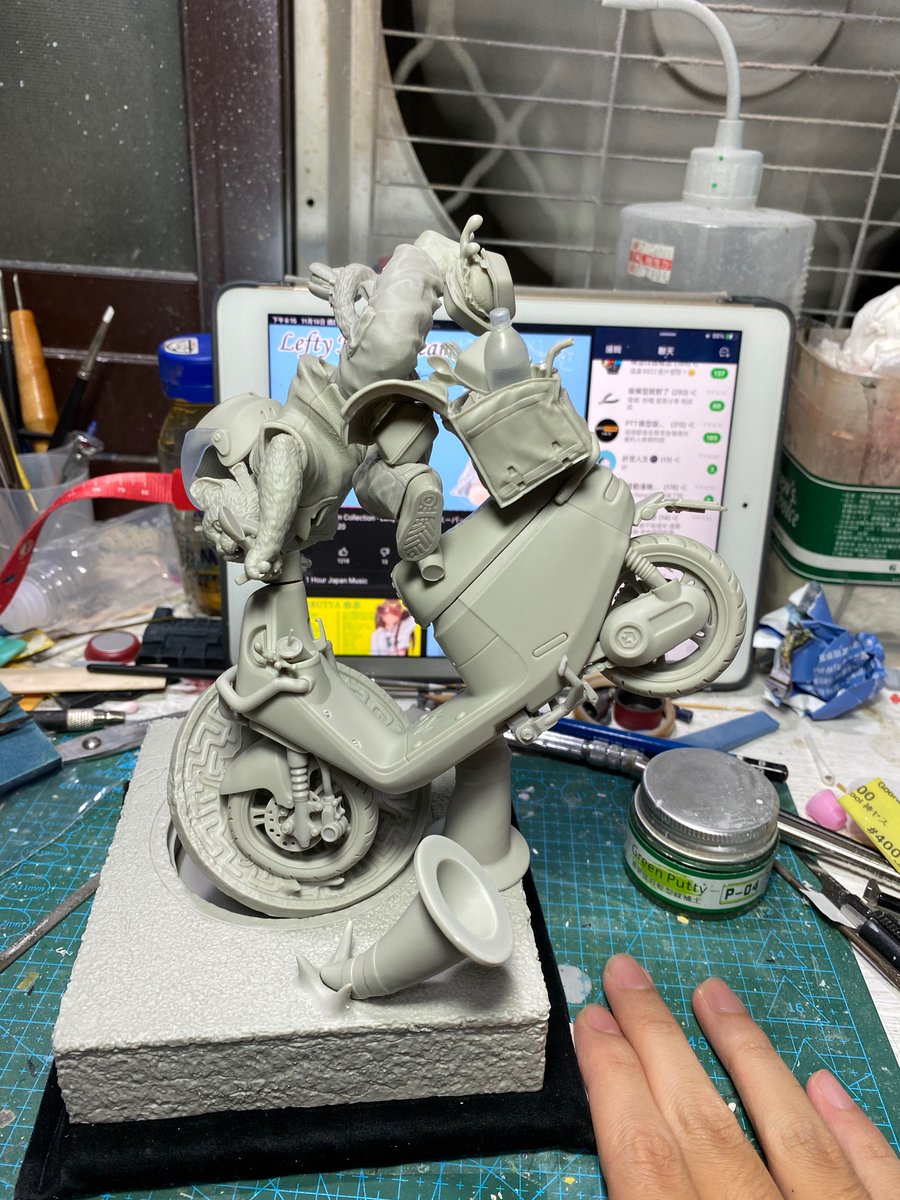 dancatmodel's tweet photo. 原本想說要記錄製作進度,一回神就打完樁了。
這個作品翻模品質很好,值得推薦大家購買。
#zfunkystudio
#外送貓 https://t.co/nXHfQGjCNX