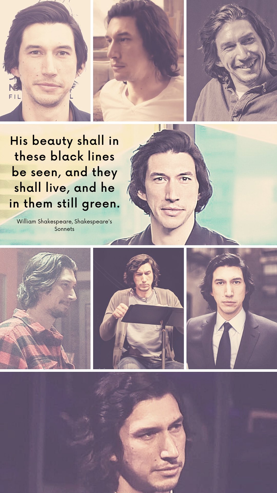 Happy birthday Mr. Adam Driver! 

A phone wallpaper for all of you to celebrate   
