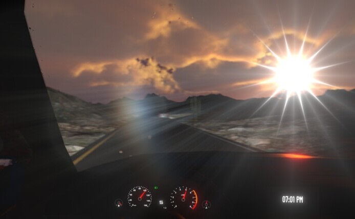 NightvisionSim's tweet photo. "The real gem in this game for me is Sandbox mode. As you progress through story mode - which is a blast itself - you unlock hidden graphical modes that you can access in the already ridiculously flexible sandbox mode." 
- RooBubba 

Steam Review: 
https://t.co/uU6OWhMYHZ https://t.co/W5171Ddz1P