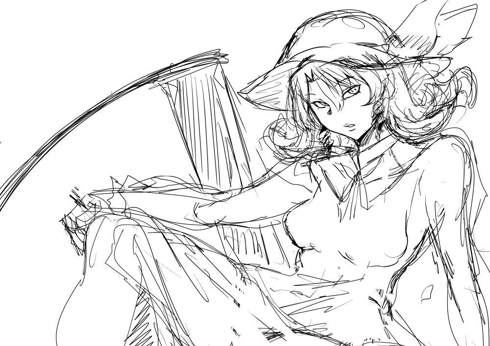 ラフがき。 