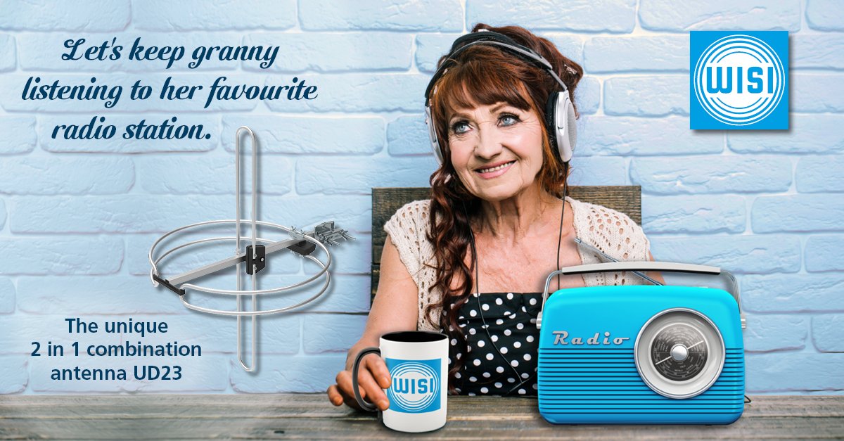 Radio digitalization quote (DAB+) in Germany exceeds 25 %. What about the status of your country?
Receive the new digital radio standard DAB/DAB+ and the analogue FM signal via our new UD 23 combi antenna.

katalog.wisi.de/ud-23-76335.ht…

#DAB #DAB+ #FM #UKW #antenna #WISI #UD23 #radio