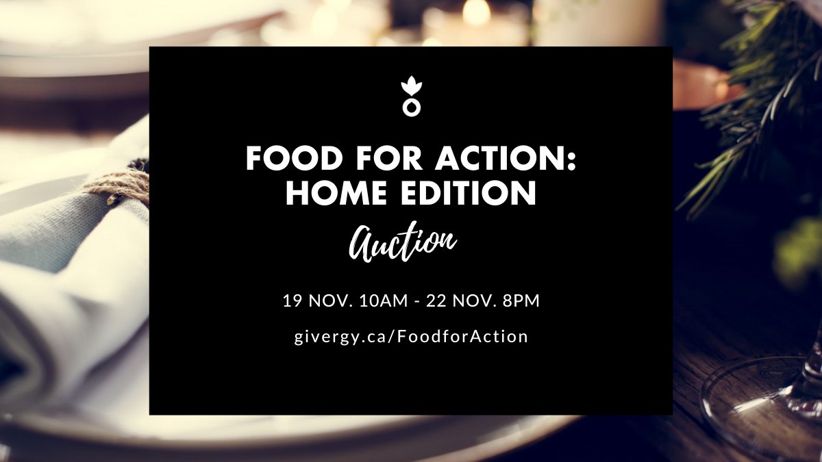 acfcanada's tweet photo. Our online auction is now live! Register now at https://t.co/ehhd2w49K5 to bid on one-of-a-kind experiences and unique gifts. Auction proceeds support our COVID-19 response. Don't wait, these items won't last long! #FoodforAction https://t.co/0fHMVdGcb0