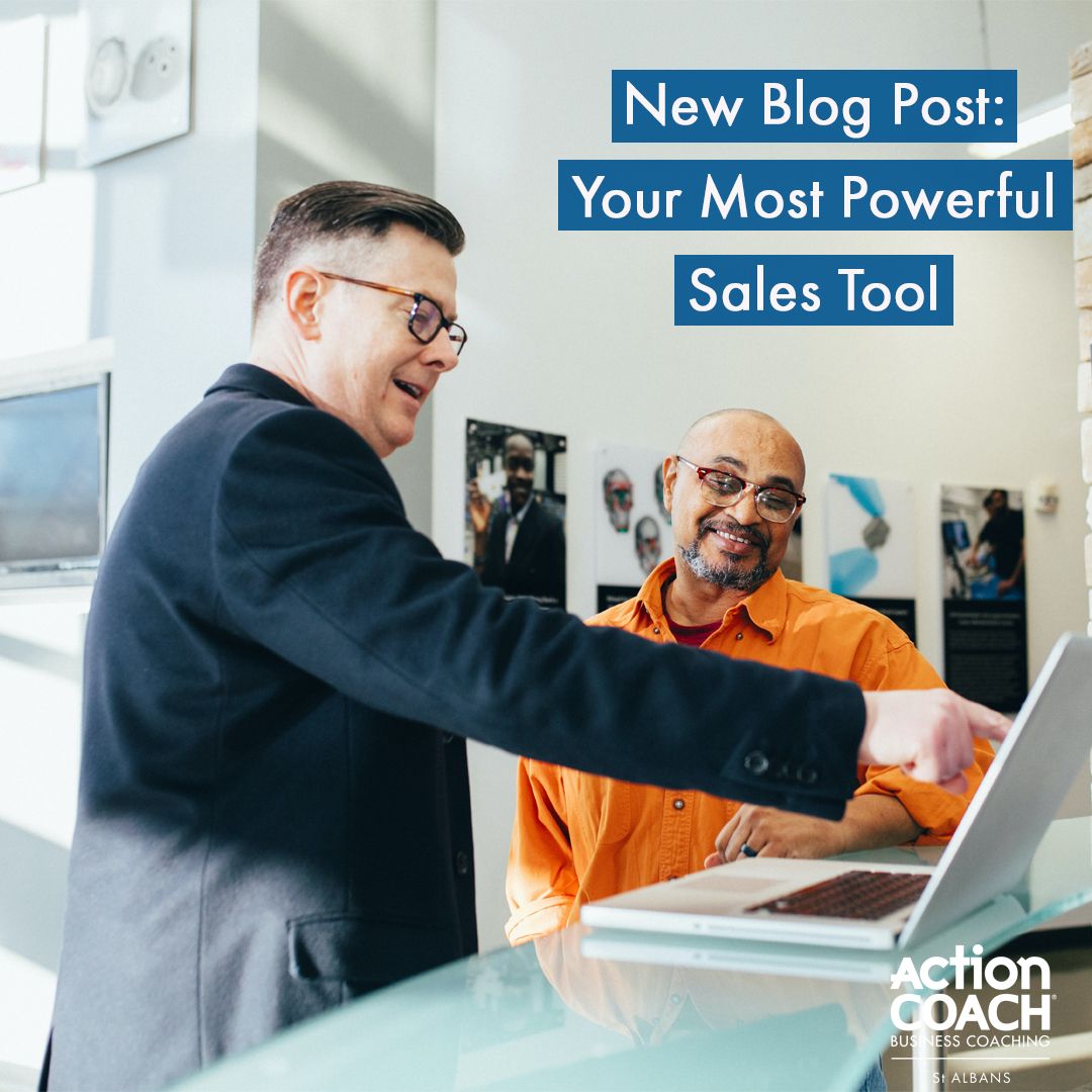 JGC_ActionCOACH's tweet photo. What's your most powerful sales tool? 
Our recent blog post is all about your most sales tool which, you might be surprised to hear, is asking questions! Click here to see how asking questions could be the way to getting your dream client: https://t.co/ko6Nyb2UHh https://t.co/E7fHSPIRCI