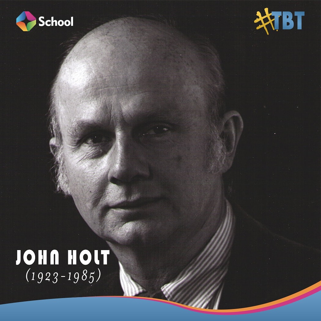 STTVSchool's tweet photo. THROWBACK THURSDAY

John Holt (1923-1985) – Home Education

Talk about going full circle. Whereas Horace Mann fought for the free public education of all children, Holt raised awareness of the need for reform in America’s public schools. https://t.co/vYR7F1eQRV