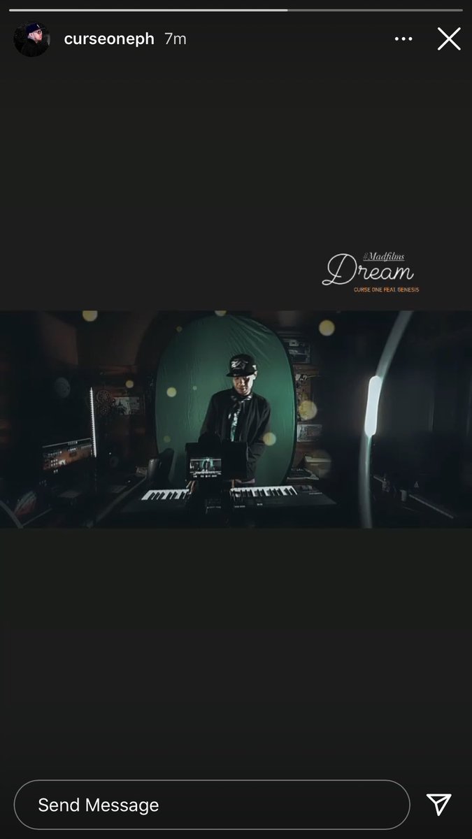 genesisesperaaa's tweet photo. Malapit na i out ung kanta at Music video namin ni curse one, Salamat God, salamat Kuya earl sa pag sama sakin dito🙏 isa lang masasabi ko, #DREAM come true!🔥 #genesis #curseone https://t.co/IQhKQr5cGa
